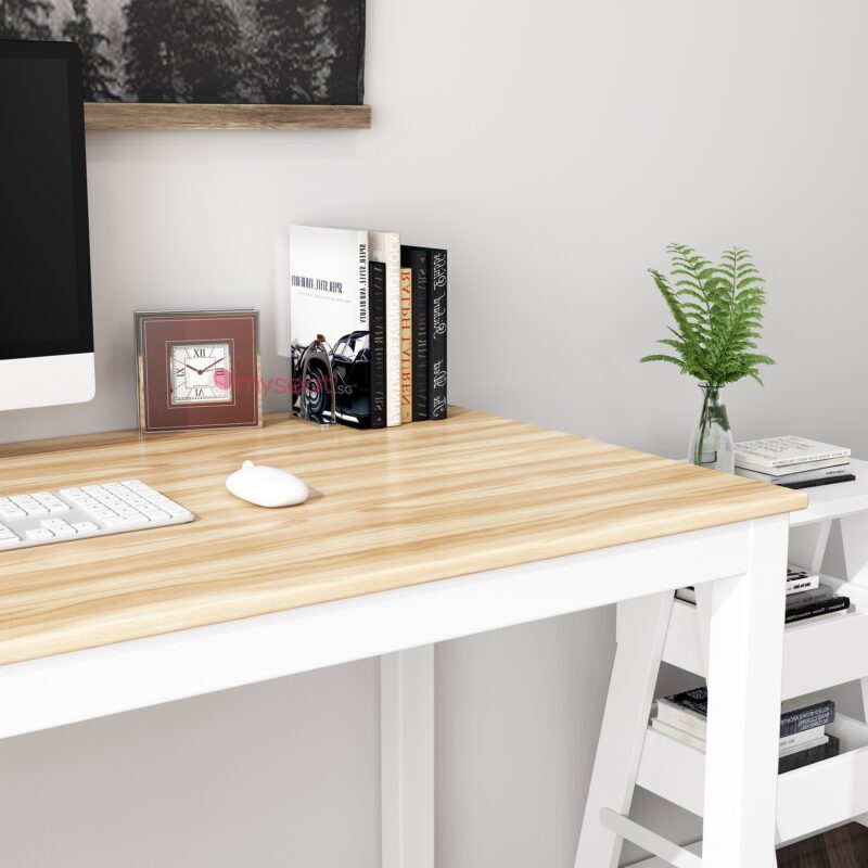 Solid Wood Study Table Myseat Sg Madeinsg Free Delivery Solid Wood Study Table Myseat Sg