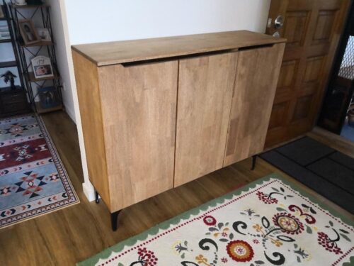 KYLE Solid Wood Shoe Cabinet photo review