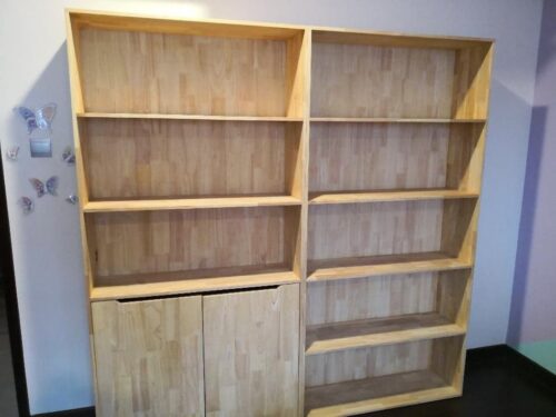 BEEL Solid Wood Bookshelf photo review