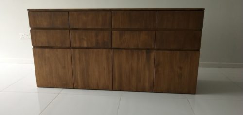 BUCKY Solid Wood Cabinet photo review