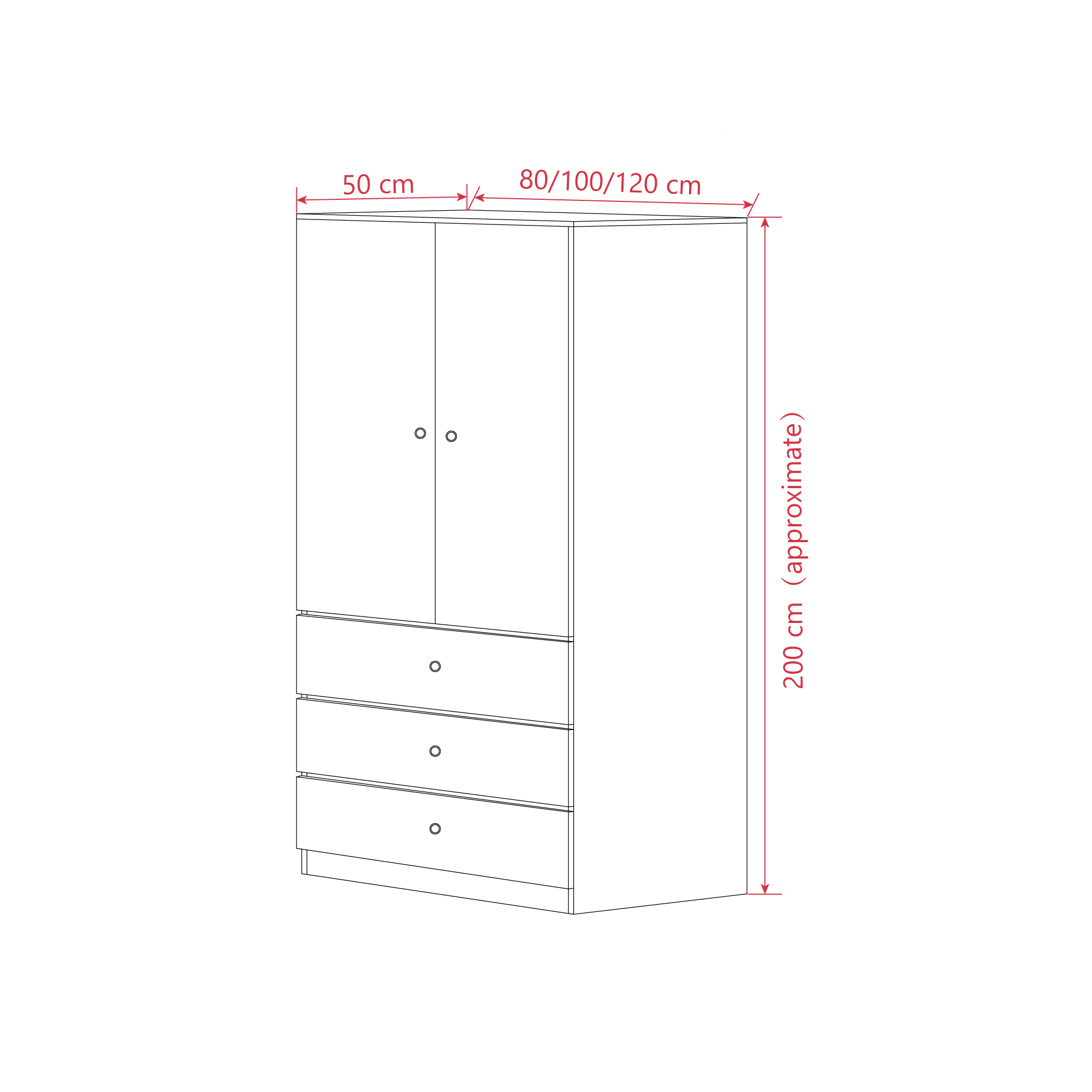 Solid Wood Closet - MYSEAT.sg | Free Delivery & Assembly