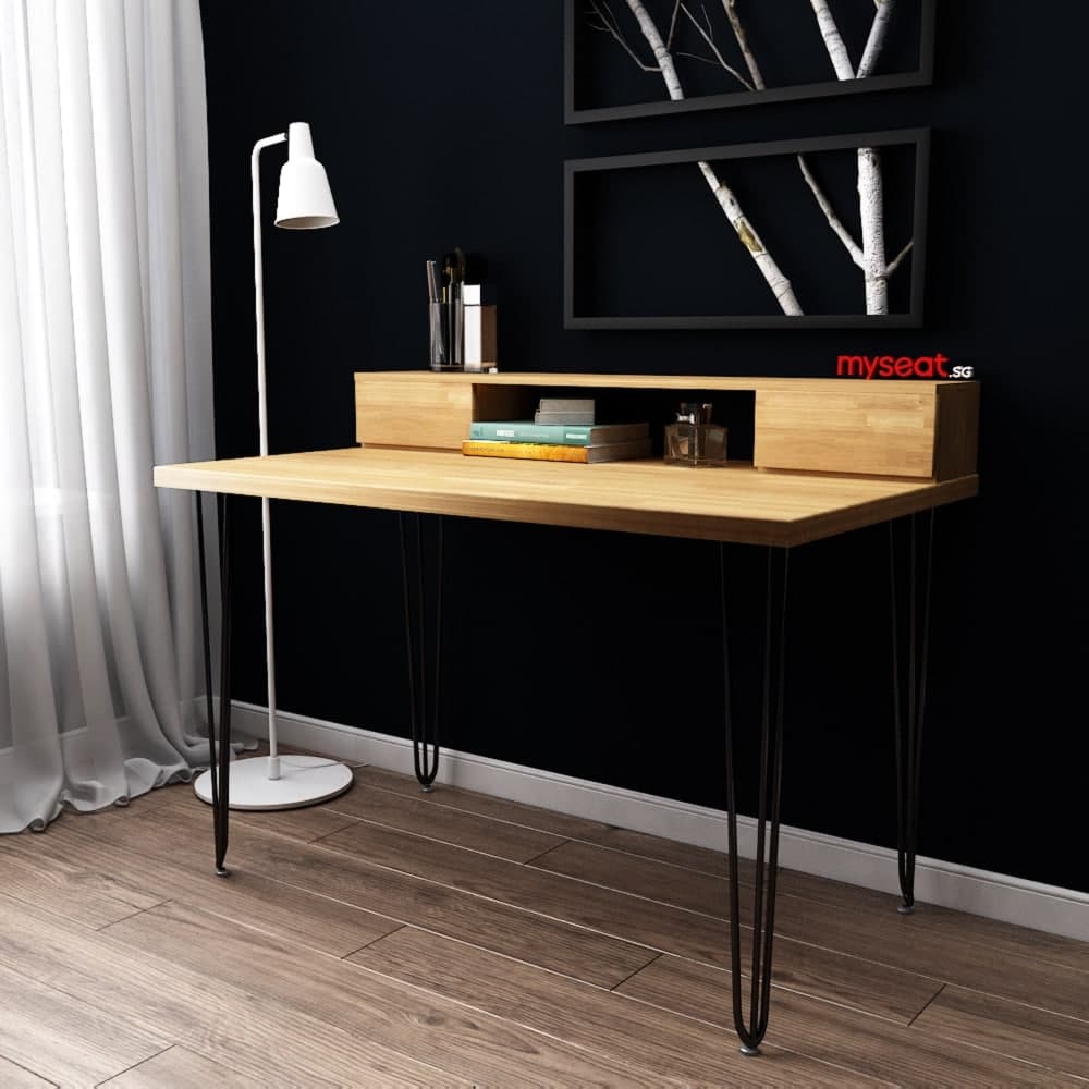 timber table desk