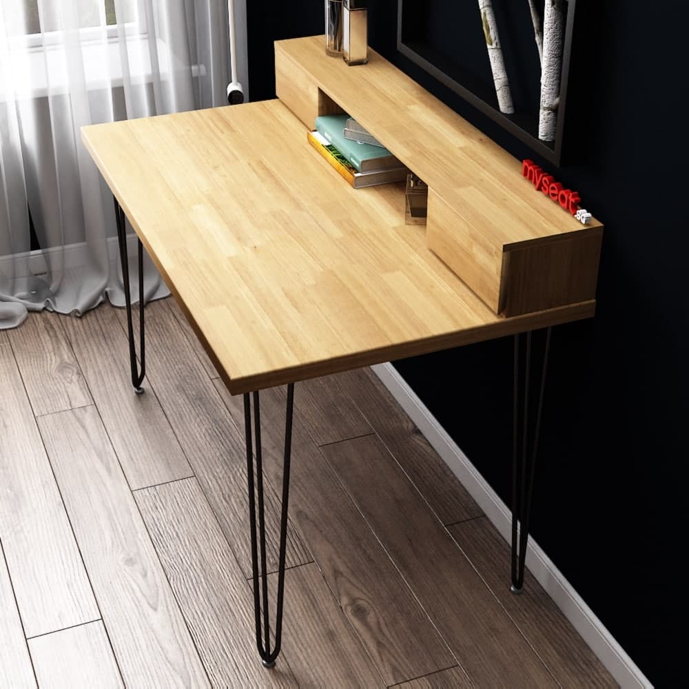 solid wood office desk furniture