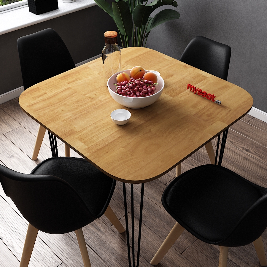 solid wood dinning table