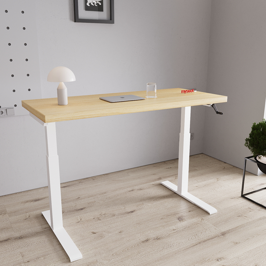 light wood table desk