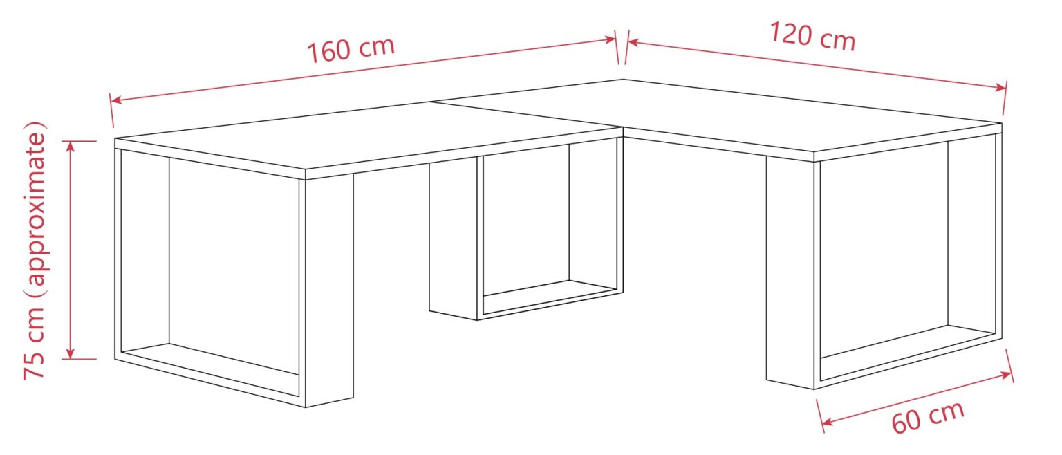 L Shape Table MYSEAT.sg Free delivery and assembly