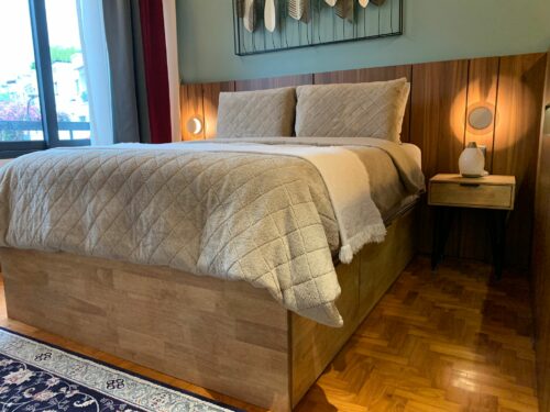 IRIS Solid Wood Bed Frame photo review