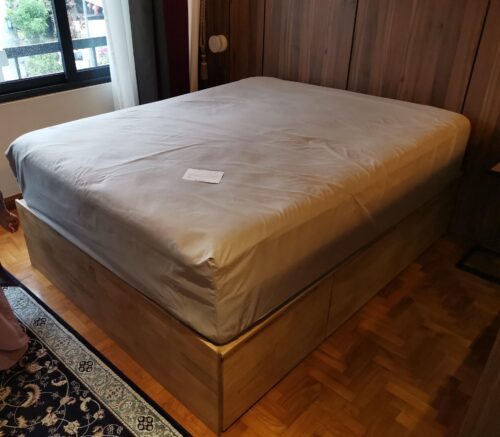 IRIS Solid Wood Bed Frame photo review