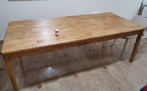 RONDEAU Solid Wood Dining Table photo review