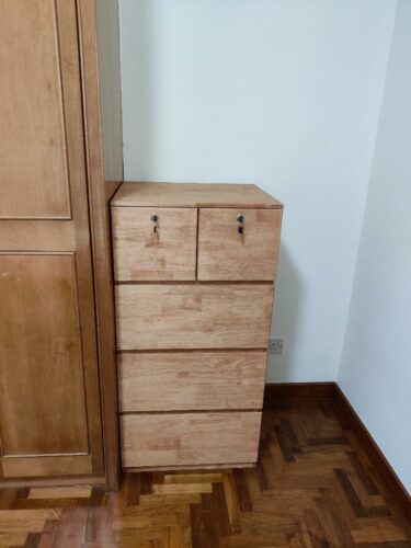 BENSON Solid Wood Cabinet photo review