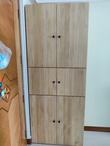 HANNA Solid Wood Shoe Cabinet photo review