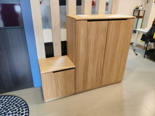 KALA Solid Wood Shoe Cabinet photo review