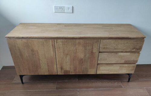 BOND Solid Wood TV Cabinet photo review