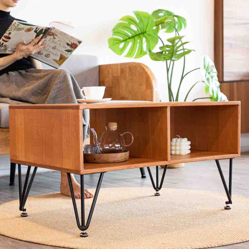 BRODIE Solid Wood Coffee Table