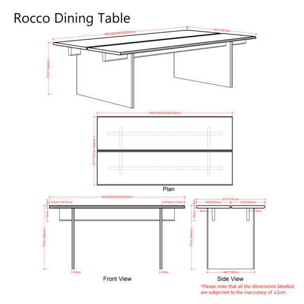 ROCCO Solid Wood Dining Set | MYSEAT Furniture SG