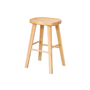 ELLA Solid Wood High Stool