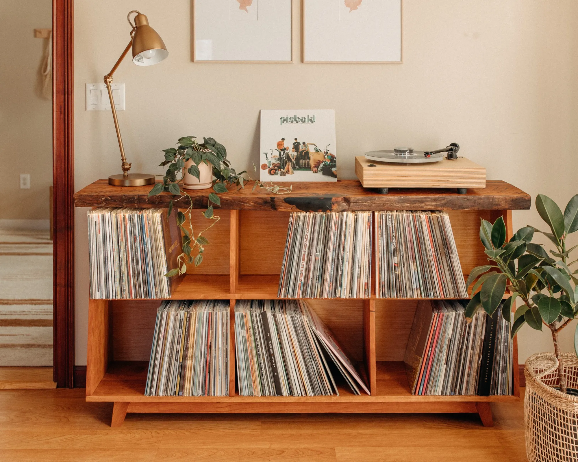 custom built media console