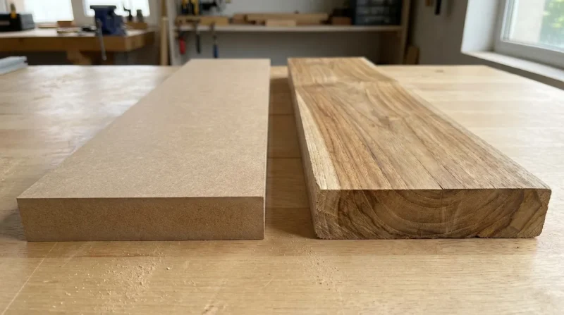MDF vs solid wood
